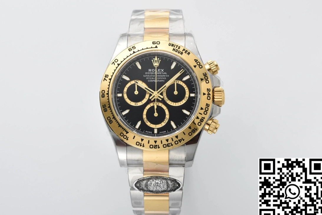 Rolex Gold Daytona Factory Cosmograph M126503 Bezel Clean 0414